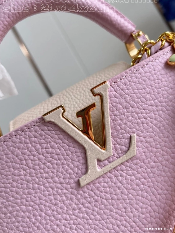 FS CHEAP MINI-21*14*8CM VUITTON CAPUCINES LOUIS 0809